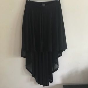 High-low skirt